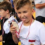 Mistrzostwa Polski Szkół Podstawowych U15 w zapasach w stylu klasycznym - zawodnik z medalem