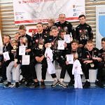 Mistrzostwa Polski Szkół Podstawowych U15 w zapasach w stylu klasycznym - grupa zawodników AKS Piotrków
