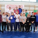 Mistrzostwa Polski Szkół Podstawowych U15 w zapasach w stylu klasycznym - grupa zawodników