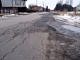 Droga Siomki - Krzyżanów; spękany asfalt