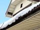nawis śnieżny na dachu