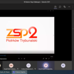 Zrzut ekranu z targów on-line - ZSP nr 2