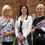 Przedstawicielki Radziątkowa - trzy kobiety
