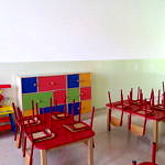 Odmalowana sala przedszkolna