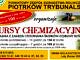 Plakat kursy chemizacyjne, napisy jak w treści