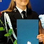 Aleksandra Kowalska w mundurze strażackim