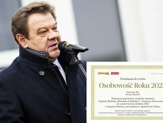Wójt Roman Drozdek nominowany do tytułu Osobowość Roku 2022