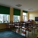 Odmalowana sala lekcyjna
