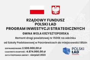 Tablica dofinansowanie Polski Ład